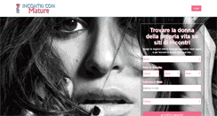 Desktop Screenshot of incontriconmature.com
